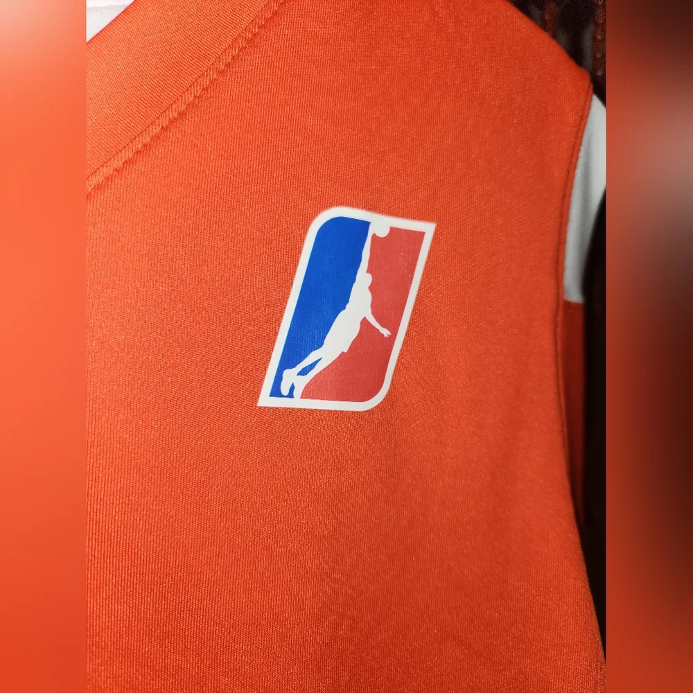 NBA G League Westchester Knicks Orange and Blue Jersey - Picture 4 of 9